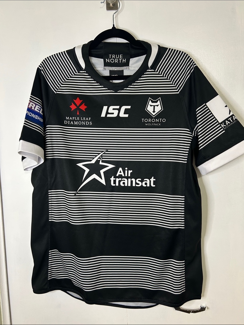 Toronto Wolfpack Black & White Rugby Shirt